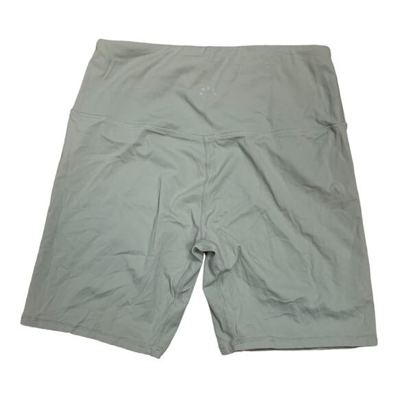 Varley womens medium biker shorts yoga sage light green high waist - Picture 2 of 6
